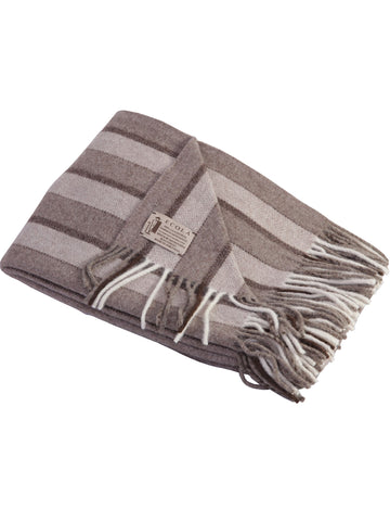 Manta Tricolor Riscas Escuras